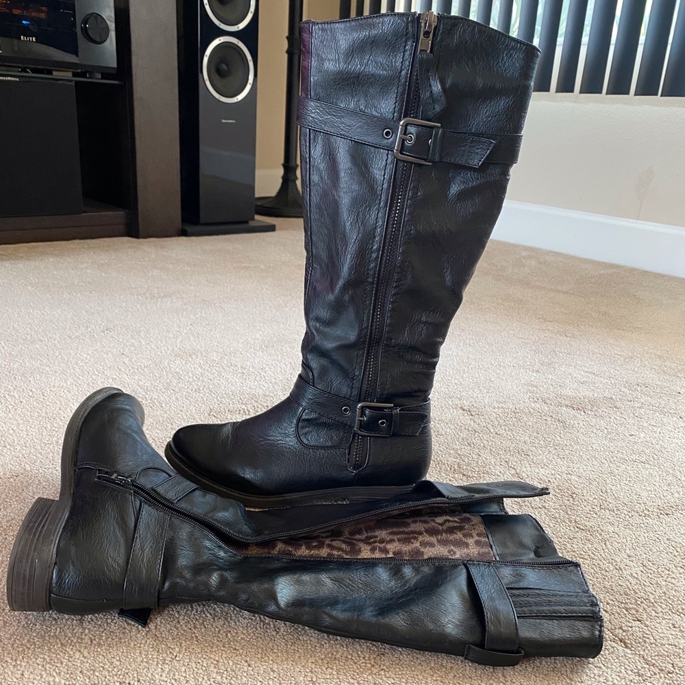 Tall Black Boots